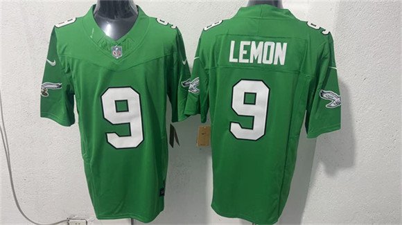 Men's Philadelphia Eagles 9 Makai Lemon Green 2026 F U S E Draft Vapor Untouchable Limited Football Stitched Jersey Men's Philadelphia Eagles 9 Makai Lemon Green 2026 F U S E Draft Vapor Untouchable Limited Football Stitched Jersey