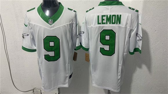 Men's Philadelphia Eagles 9 Makai Lemon White 2026 Draft F U S E Vapor Untouchable Limited Football Stitched Jersey Men's Philadelphia Eagles 9 Makai Lemon White 2026 Draft F U S E Vapor Untouchable Limited Football Stitched Jersey